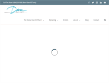 Tablet Screenshot of danabarrett.com